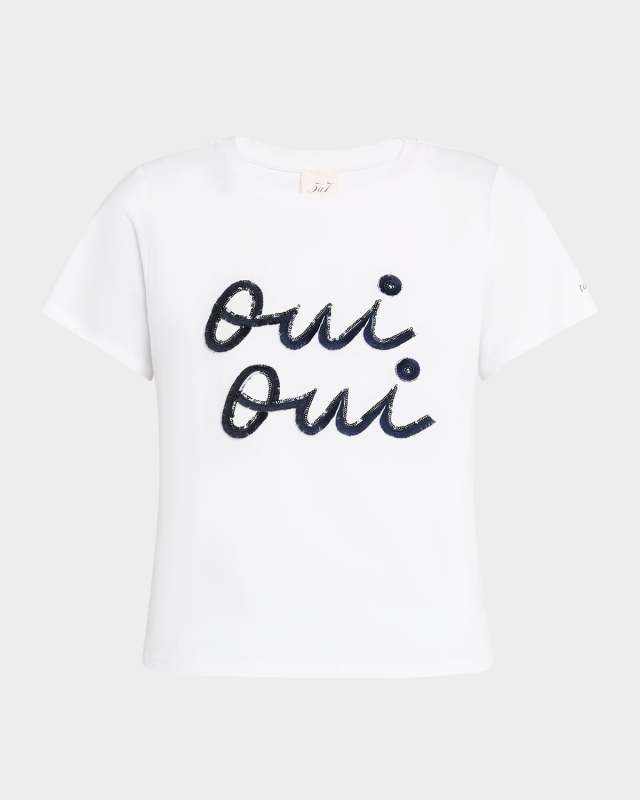 Fringe Oui Oui Shrunken T-Shirt